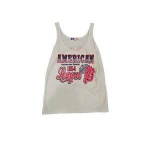 Bejeweled Susan Freis Tank Top Medium American League 1954 Number‎ 32